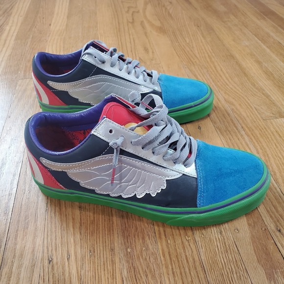 Vans Marvel Avengers Captain America Sneakers Mens Sz 8 Womens Sz 9.5 Low Top main image 12